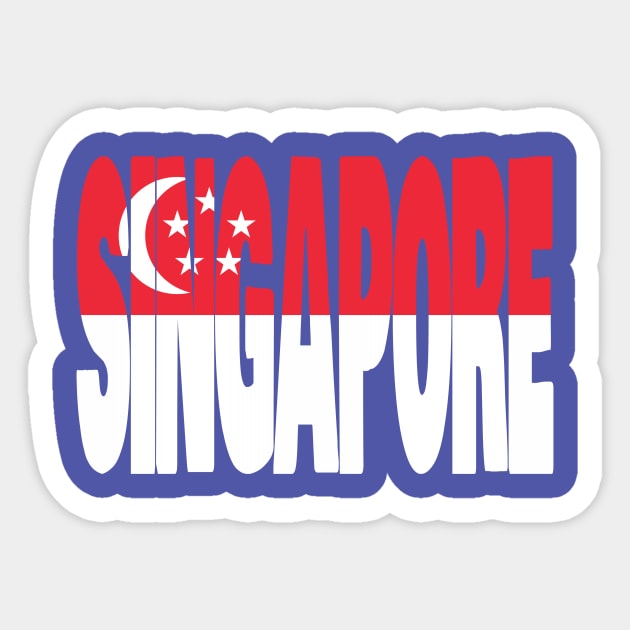 Singapore Sticker by Kuni Art